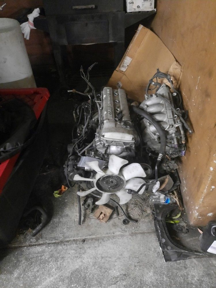 Nissan 240sx S13 1992 engine and transmission 