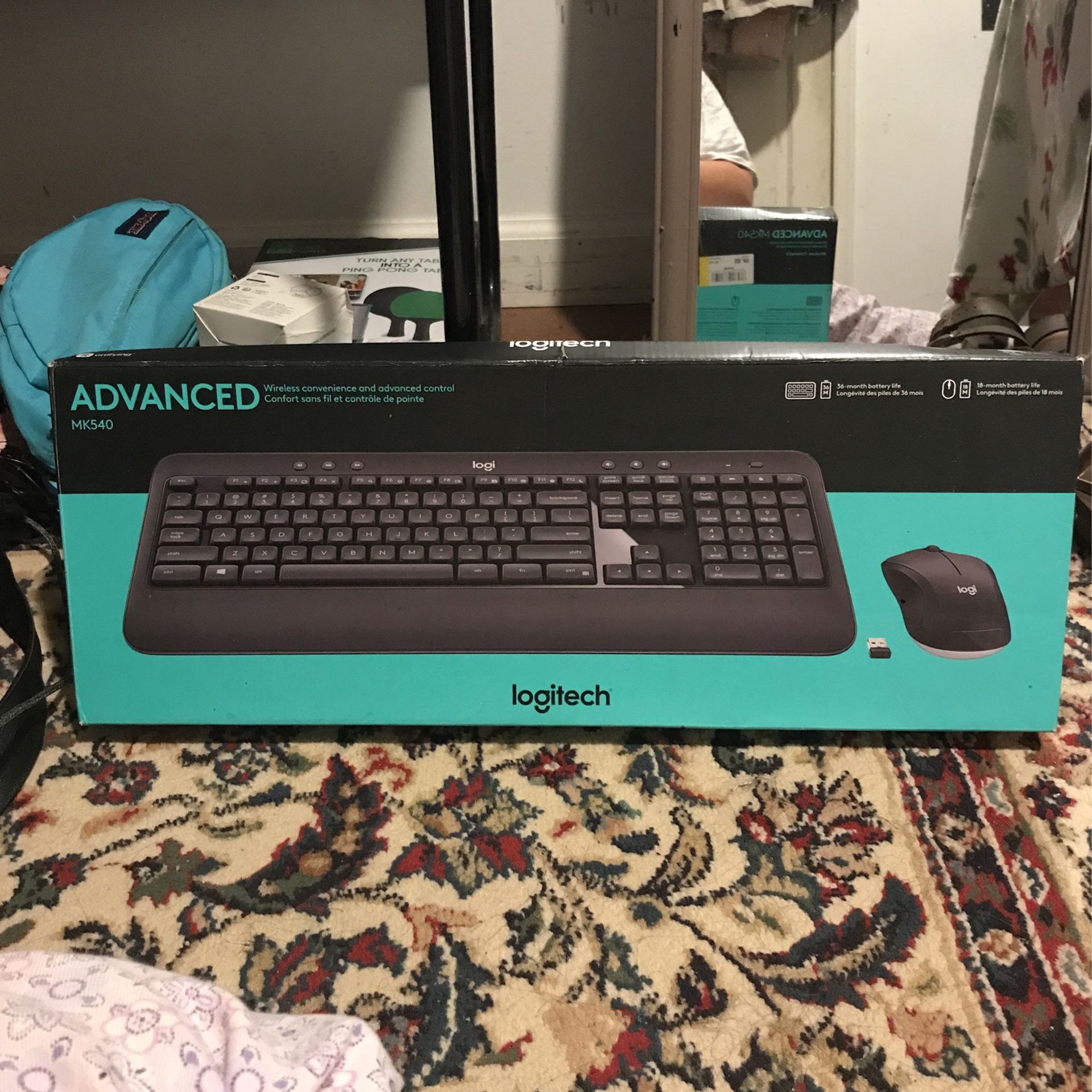 Logitech Advanced MK540 Wireless Keyboard And Mouse Combo