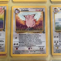 Clefable Jungle Non Holo Pokémon Card