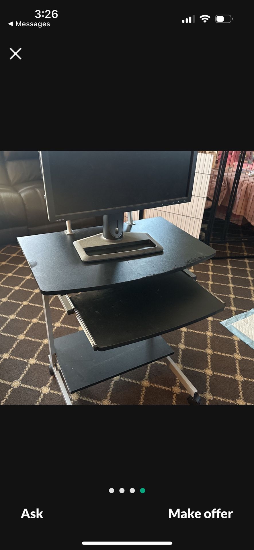 Computer Table With Monitor