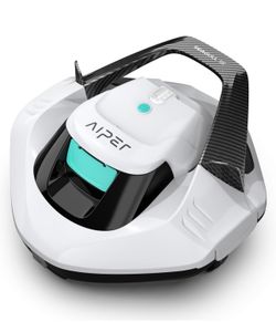 AIPER Seagull SE 2025 Cordless Robotic Pool Cleaner with LED Indicator, Self-Parking Technology, Lasts 90 Mins Runtime, Ideal for Above-Ground Pool up