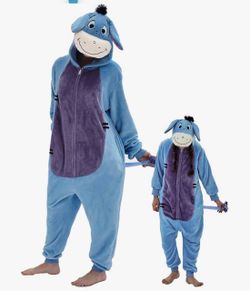 Unisex 9-10 years Onesie Pajamas Animal One Piece Costume Cosplay Sleepwear, for Halloween and birthday party