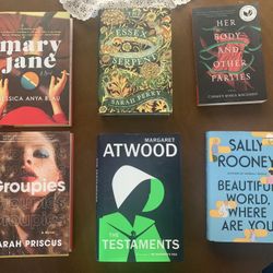 Thrillers, Popular Fiction, Non-fiction, Cookbooks, And coffee Table Books
