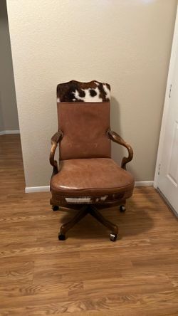 OFFICE DESK CHAIR WESTERN STYLE