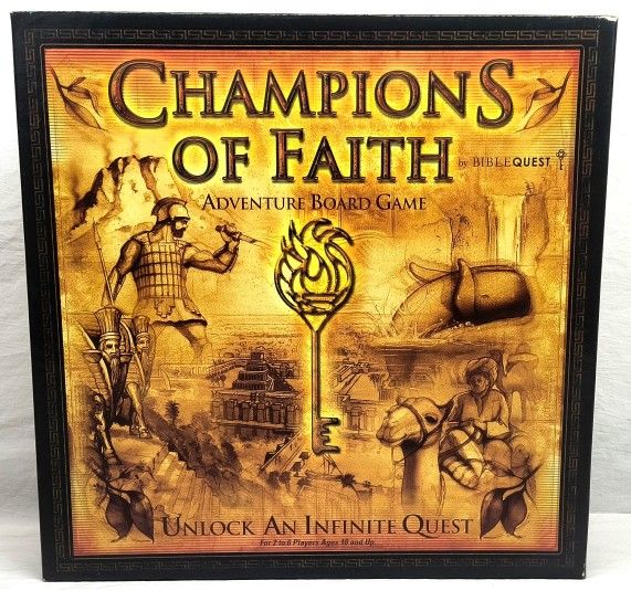Champions Of Faith Adventure Board Game