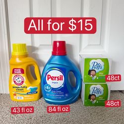 Household bundle $15