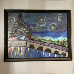 Large Midnight Sky Painting