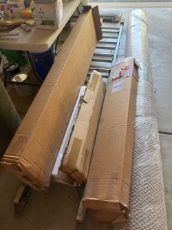 FREE: long narrow boxes and shower door boxes