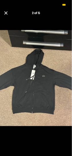 Black alo zip up