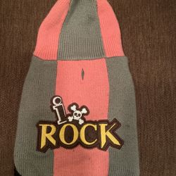 Lot of 2 I Rock Seater Hoodie and NWT Pink Fleece Hoodie