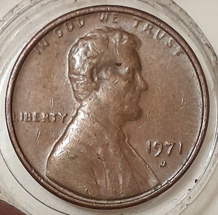1971 D ERROR PENNY 1 OF A KIND RARE