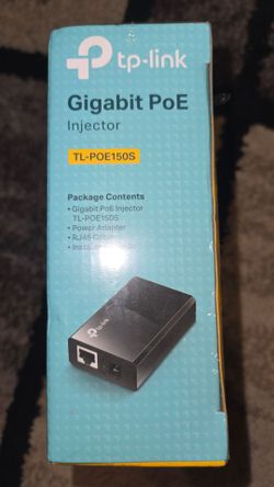 TP Link Gigabit PoE Power Over Ethernet