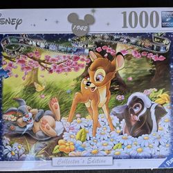Ravensburger Disney Collector's Edition Bambi 1000 Piece Puzzle 27" x 20" 196777