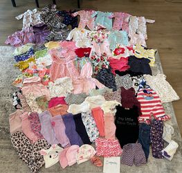 Huge variety of 3 Month Baby Girl Clothes Bundle (84 Pieces)