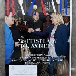 Harper's Bazaar Magazine June July 2022 Jill Biden Freedom Issue