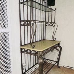 Antique Wrought Iron Rack 