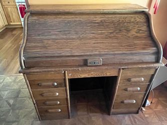 Old Roll Top Desk