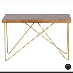 Wood Table Steve Silver Brand $428 Value