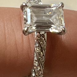 Engagement Diamond Ring 2.03 Carat