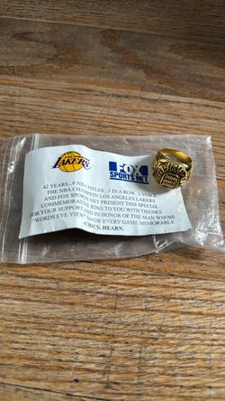 LA Lakers 2002-03 SGA * 3 Three-Peat CHAMPIONSHIP RING