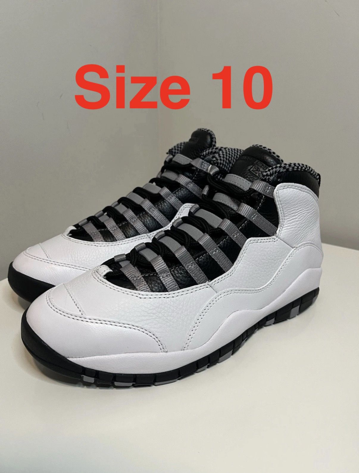 Air Jordan 10 OG Steel NEW SZ 10 2025 SNKRS Nigel Travis