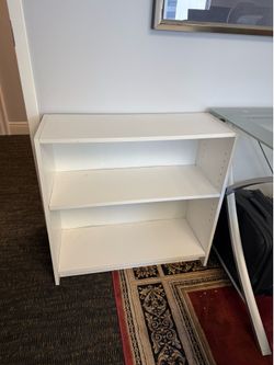 White Bookshelf