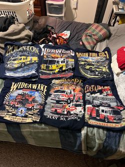 Fire Department Tshirt Lot XL