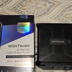 Nighthawk Modem Router  Model AC1900 WiFi 
