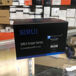 Sirui Sniper Series 23mm F/1.2 Autofocus Lens Sony E Mount