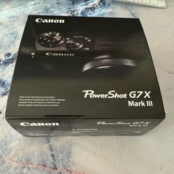 Canon  PowerShot G7X Mark III