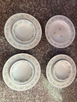 Vintage 7 Pieces Johann Haviland Forever Spring Fine China Set