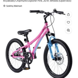 Chipmunk Explorer Girl’s 20” Bike with Aluminum Frame & Disc Brakes
