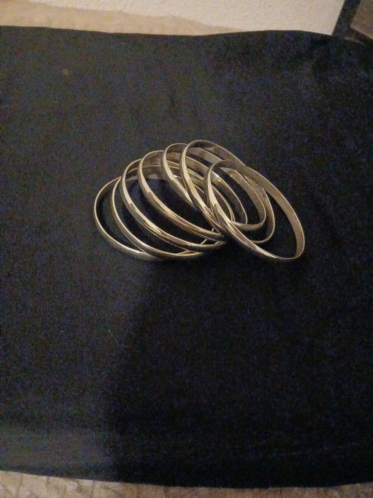 925 Silver Bangles