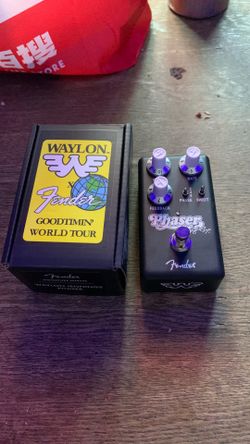 Fender Waylon Jennings phaser pedal