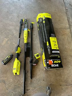 Ryobi pole saw combo