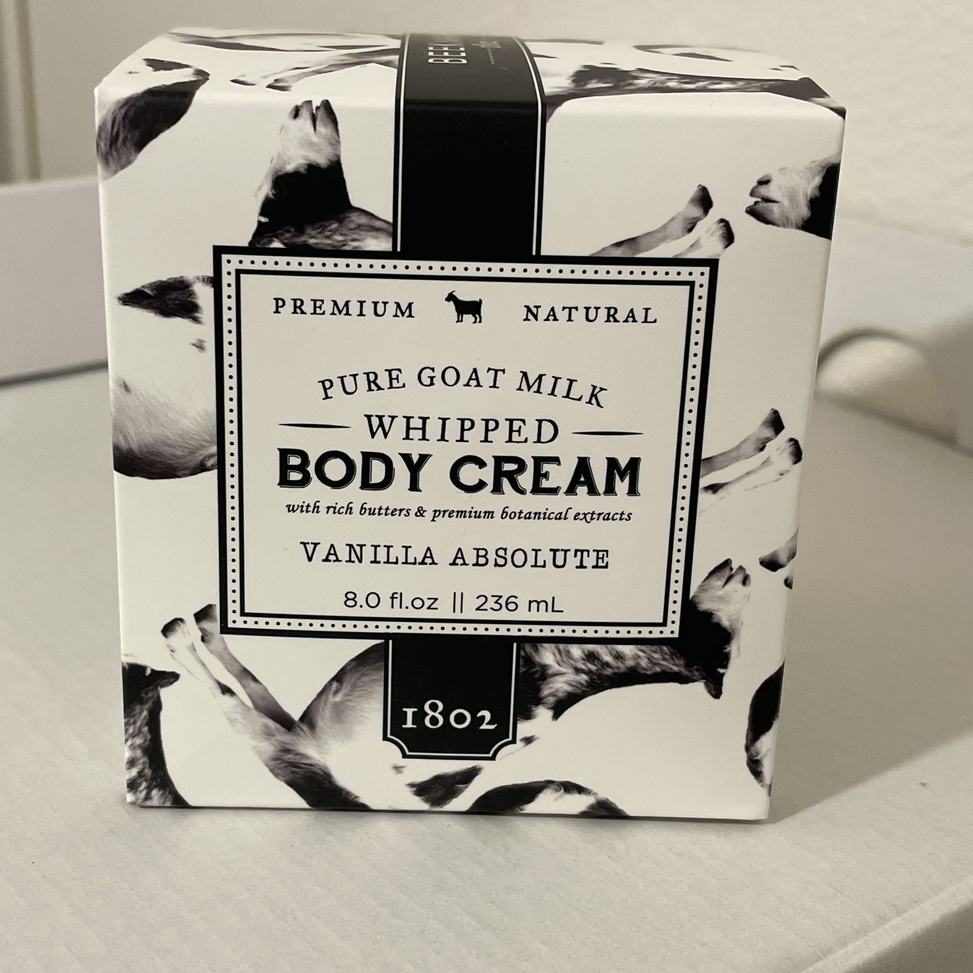 Beekman 1802 Vanilla Absolute Whipped Body Cream, 8.0 oz