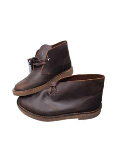 Clarks Shepton Brown