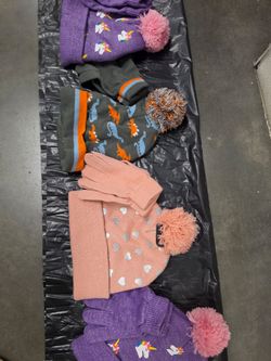 Beanies for kids and adults ($7 each)