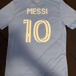 New Men's Inter Miami CF Adidas Originals Blue 2025 Third Authentic Lionel Messi Jersey