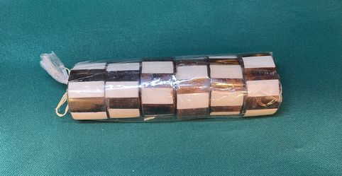 Amazing set of 6 Napkin rings by Banana Box crafts company hand carved in Kenya