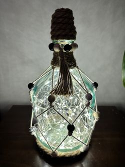 Macramé Lamp