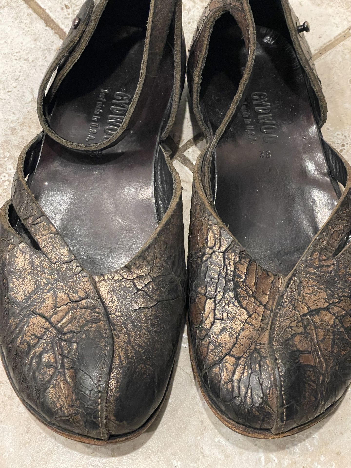 Cydwaq Woman Ballet Flat Shoes Size 38