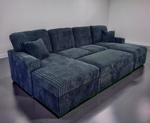 New black sectional