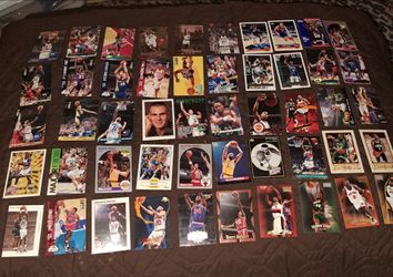 Lot Of 100 Basketball Cards Stars HOF Shaq Penny Rodman Admiral Barkley Kidd