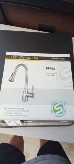 Black Kitchen Faucet 