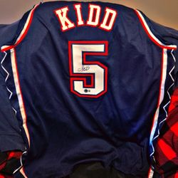 Jason Kidd Signed Jersey 