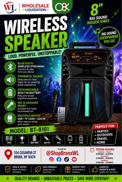 OBK BT-8101 Portable Wireless Bluetooth Speaker