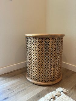Solid Wood End Table