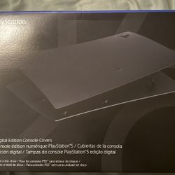 Official PS5 Digital Edition Console Covers - Midnight Black