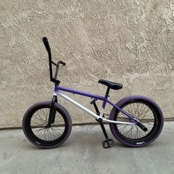 Custom Purple / White BMX Bike 20”